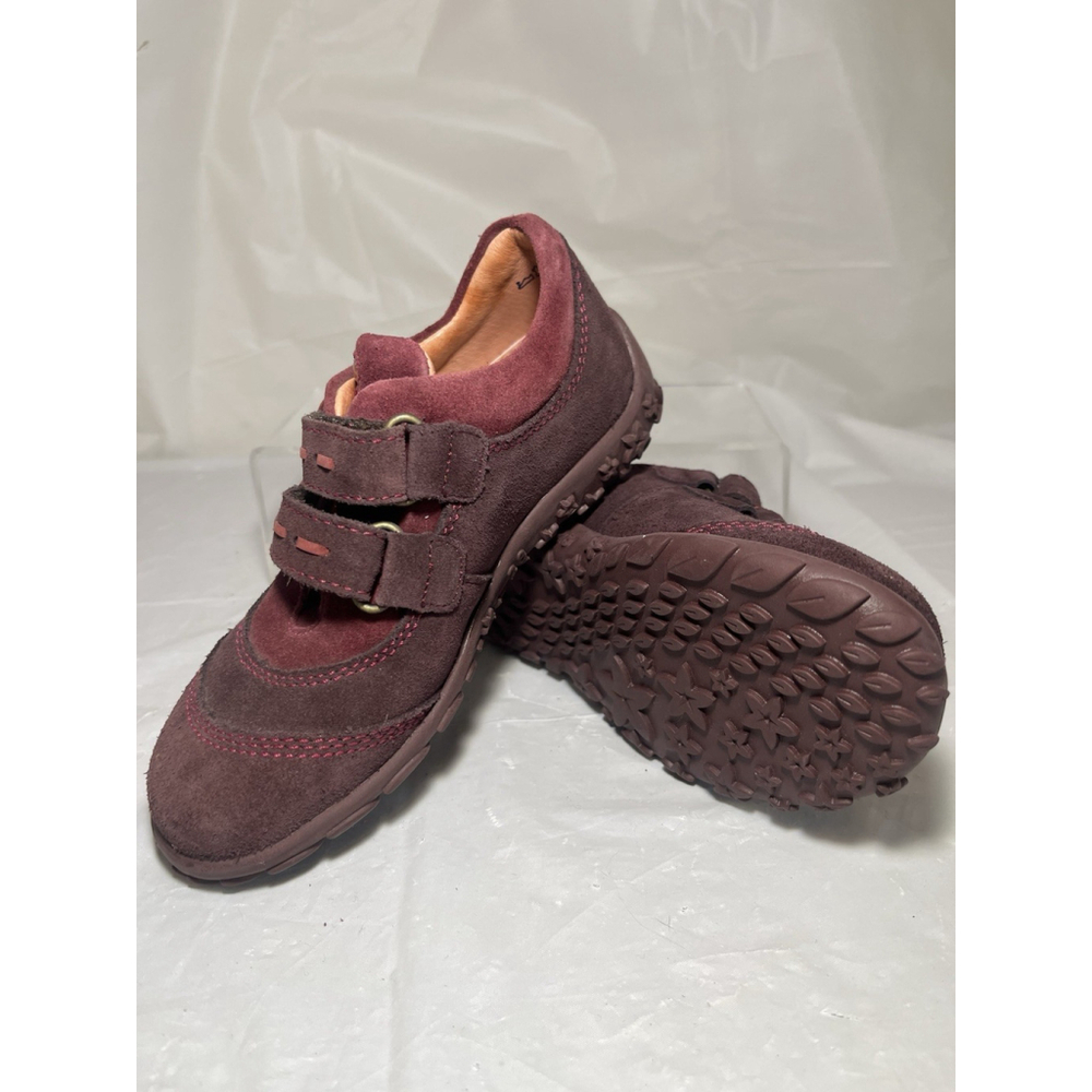 Richter Girls Shoes Size 28 Pink Flower Strap Leather Sneakers Toddler NEW